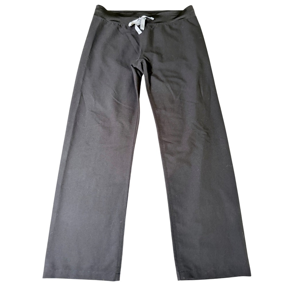 Figs Black Straight-Leg Scrub Pants